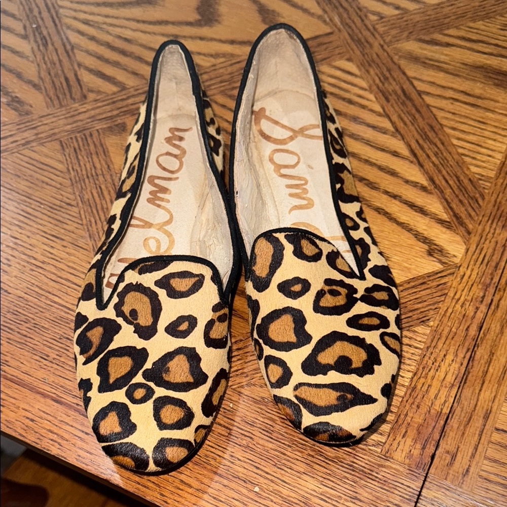 Sam Edelman Leopard Print Women's Flats